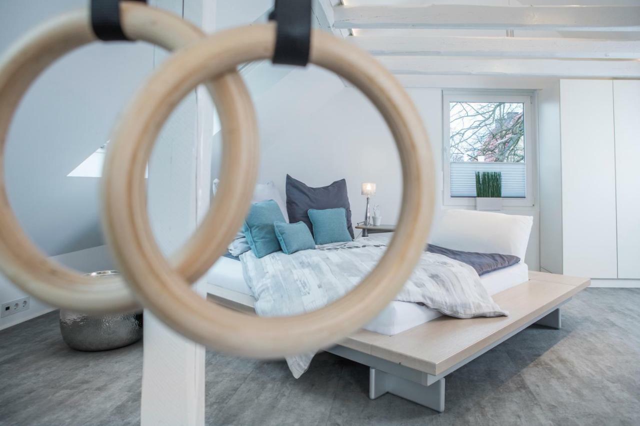 Design-Studiowohnung Haegestrasse Gütersloh Zewnętrze zdjęcie